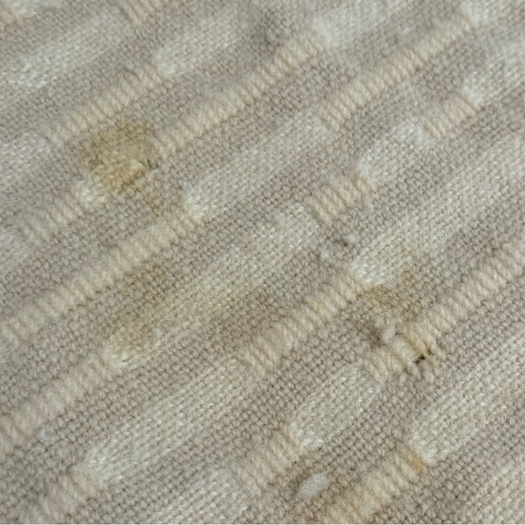 Pendleton Wool Blanket with Cream Texture Vintage - Picture 6 of 9